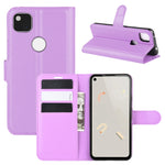 Per Google Pixel 4a Litchi Texture Custodia protettiva a vibrazione orizzontale con supporto, slot per schede e portafoglio, For Google Pixel 4a