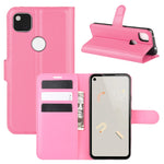 Per Google Pixel 4a Litchi Texture Custodia protettiva a vibrazione orizzontale con supporto, slot per schede e portafoglio, For Google Pixel 4a