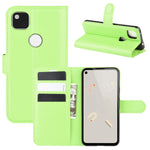 Per Google Pixel 4a Litchi Texture Custodia protettiva a vibrazione orizzontale con supporto, slot per schede e portafoglio, For Google Pixel 4a