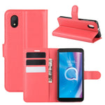 Per alcatel 1B (2020) Custodia protettiva a vibrazione orizzontale Litchi Texture con supporto e slot per schede e portafoglio, For alcatel 1B (2020)