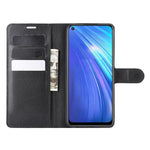 Per OPPO Realme 6 Litchi Texture Custodia protettiva a vibrazione orizzontale con supporto e slot per schede e portafoglio, For OPPO Realme 6, For OPPO  Realme 6