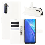 Per OPPO Realme 6 Litchi Texture Custodia protettiva a vibrazione orizzontale con supporto e slot per schede e portafoglio, For OPPO Realme 6, For OPPO  Realme 6