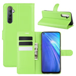 Per OPPO Realme 6 Litchi Texture Custodia protettiva a vibrazione orizzontale con supporto e slot per schede e portafoglio, For OPPO Realme 6, For OPPO  Realme 6