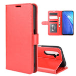 Per OPPO Realme 6 R64 Texture Custodia protettiva a vibrazione orizzontale singola con supporto e slot per schede e portafoglio e cornice per foto, For OPPO Realme 6
