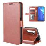 Per OPPO Realme 6 R64 Texture Custodia protettiva a vibrazione orizzontale singola con supporto e slot per schede e portafoglio e cornice per foto, For OPPO Realme 6