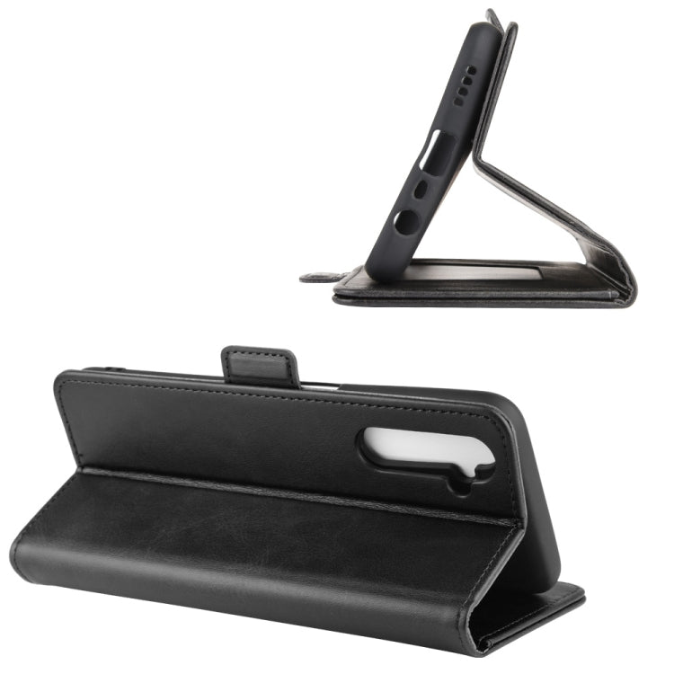 Per OPPO Realme 6 Custodia in pelle a vibrazione orizzontale con fibbia magnetica a doppio lato con supporto e slot per schede e portafoglio, For OPPO Realme 6