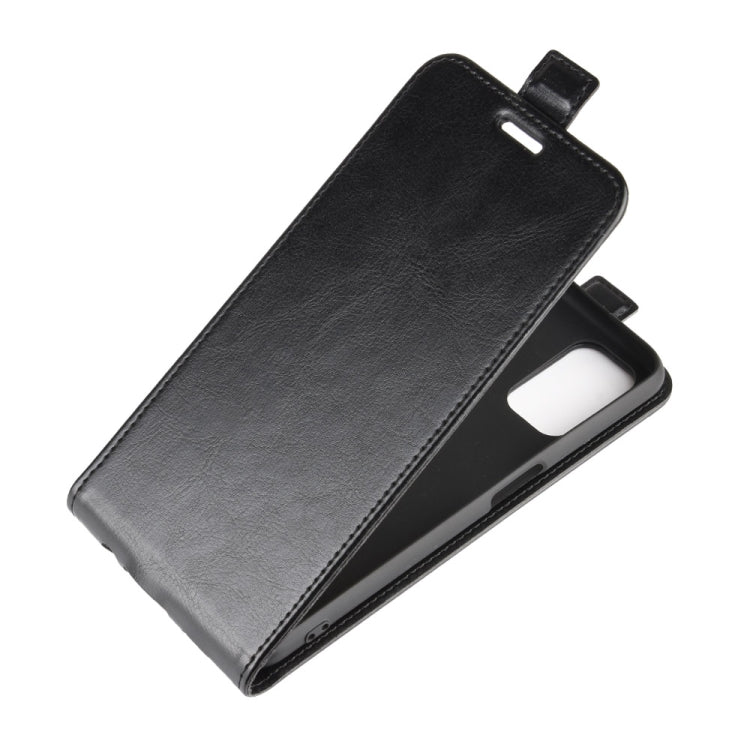 Per OPPO A72 R64 Texture Custodia protettiva in pelle a vibrazione verticale singola con slot per schede e cornice per foto, For OPPO A72