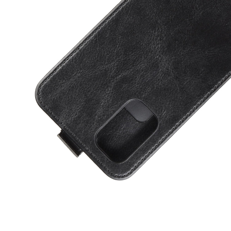 Per OPPO A72 R64 Texture Custodia protettiva in pelle a vibrazione verticale singola con slot per schede e cornice per foto, For OPPO A72