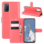 Per OPPO A72/A52 Litchi Texture Custodia protettiva a vibrazione orizzontale con supporto e slot per schede e portafoglio, For OPPO A72