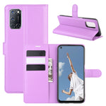 Per OPPO A72/A52 Litchi Texture Custodia protettiva a vibrazione orizzontale con supporto e slot per schede e portafoglio, For OPPO A72