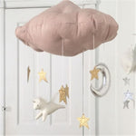Decorazione da soffitto per cameretta bambini nuvole luna stelle