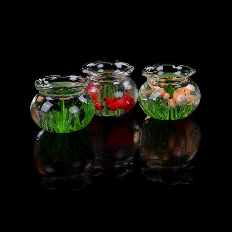 Giocattoli in miniatura per acquario casa delle bambole