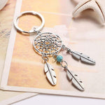 Portachiavi con perline Dream Catcher da 2 pezzi