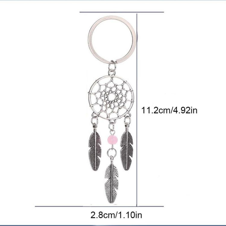 Portachiavi con perline Dream Catcher da 2 pezzi
