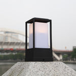 Lampada da parete per esterni 7 W in alluminio antiruggine - immagine 5