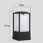 Lampada da parete per esterni 7 W in alluminio antiruggine - immagine 7