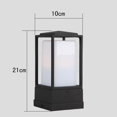 Lampada da parete per esterni 7 W in alluminio antiruggine - immagine 7