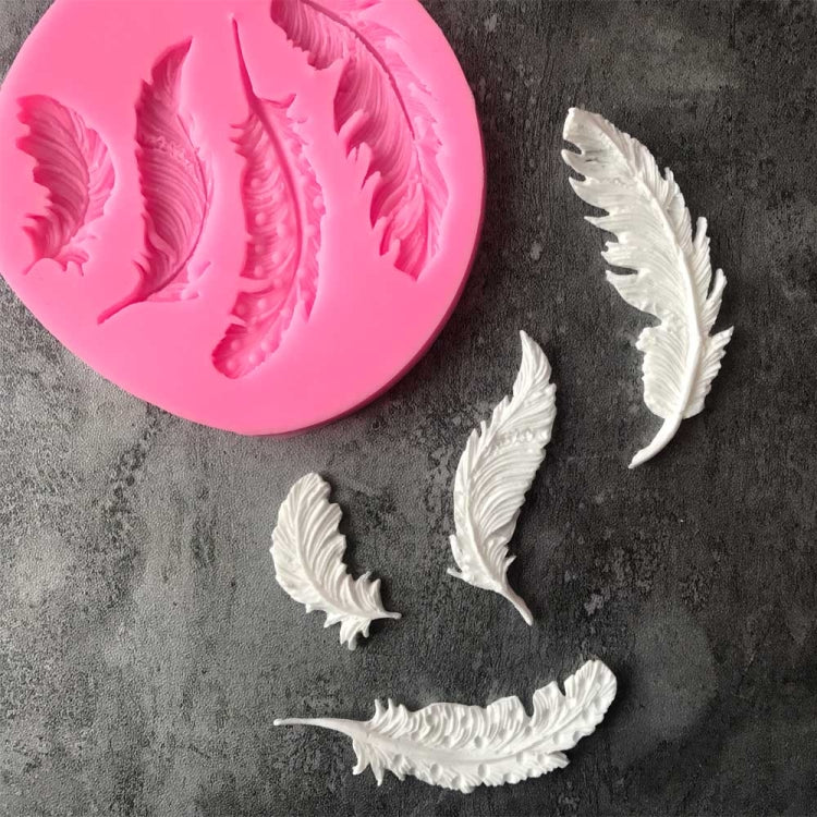 Stampo in silicone per decorare torte a forma di piuma