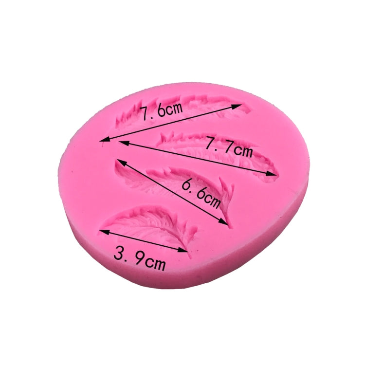 Stampo in silicone per decorare torte a forma di piuma