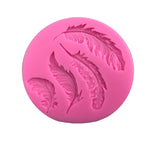 Stampo in silicone per decorare torte a forma di piuma