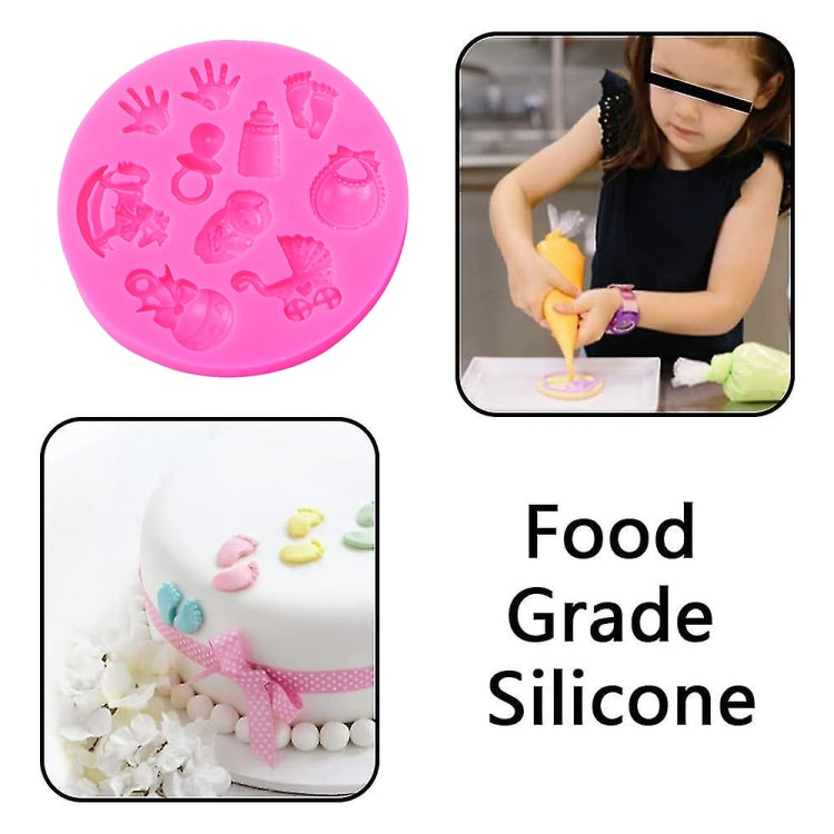 Stampo in silicone a forma di mano per dolci 15x10 cm