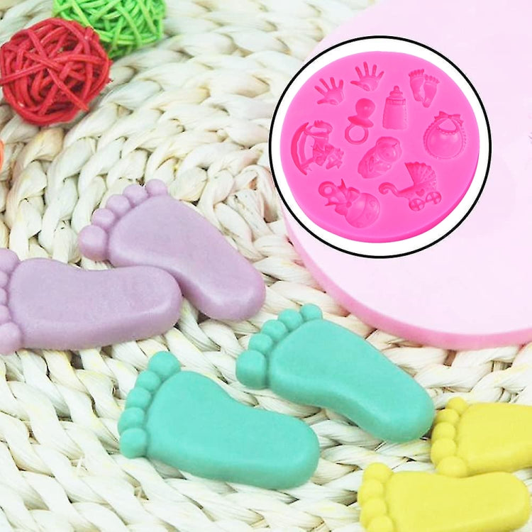 Stampo in silicone a forma di mano per dolci 15x10 cm
