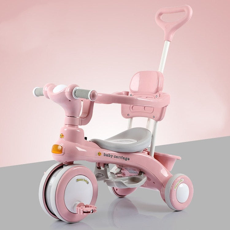 Passeggino triciclo esterno per bambini 6 mesi-6 anni