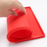 Set 2 tappetini antiaderenti in silicone per torta 26x31 cm