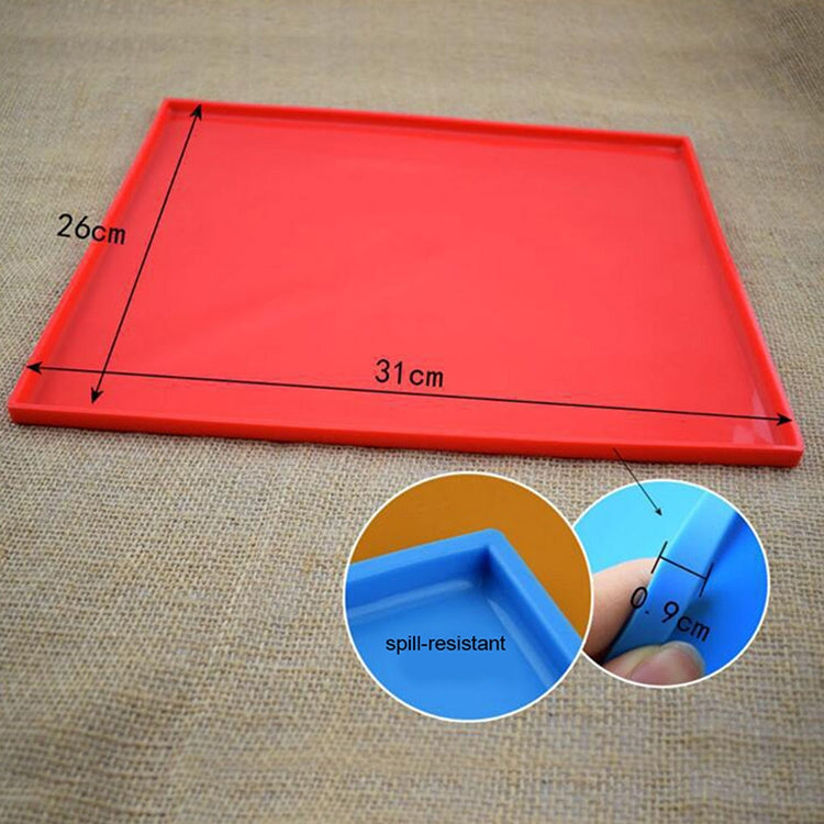 Set 2 tappetini antiaderenti in silicone per torta 26x31 cm