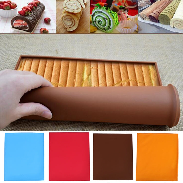 Set 2 tappetini antiaderenti in silicone per torta 26x31 cm