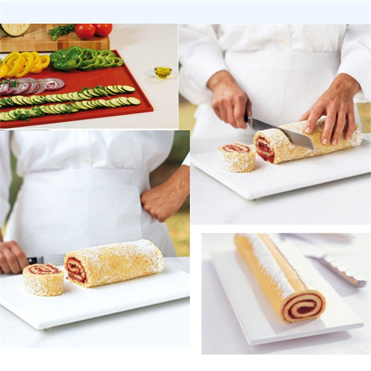Set 2 tappetini antiaderenti in silicone per torta 26x31 cm