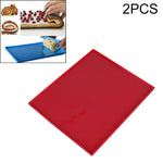 Set 2 tappetini antiaderenti in silicone per torta 26x31 cm