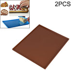 Set 2 tappetini antiaderenti in silicone per torta 26x31 cm
