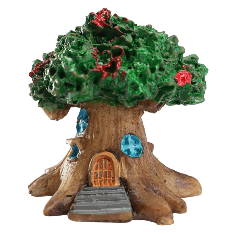 Micro paesaggio decorativo in resina 5x5x5 cm