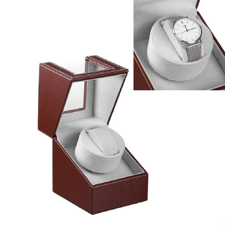 Agitatore automatico per orologio singolo in pelle PU
