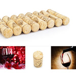 20 tappi in sughero sintetico per vino 21x40 mm
