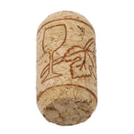 20 tappi in sughero sintetico per vino 21x40 mm