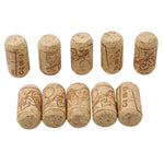 20 tappi in sughero sintetico per vino 21x40 mm