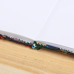 Blocco note con copertina paillettes 14,2x21 cm