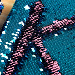 Blocco note con copertina paillettes 14,2x21 cm