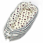 Lettino Neonato Portatile 80x50 cm in Tessuto