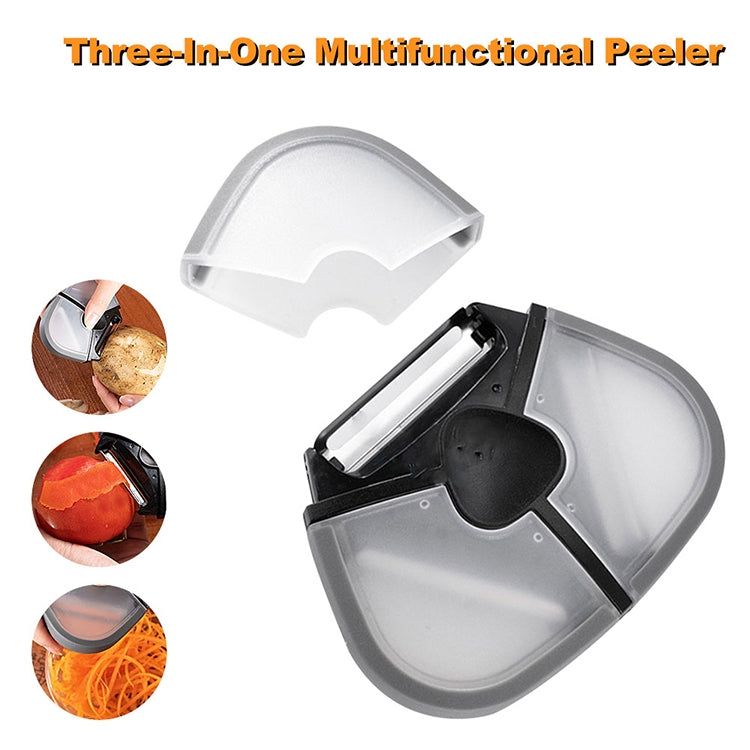 Pelapatate multifunzionale 3 in 1 in acciaio inox