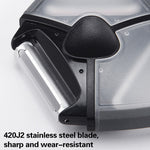 Pelapatate multifunzionale 3 in 1 in acciaio inox