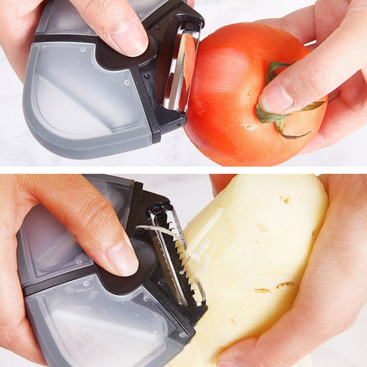 Pelapatate multifunzionale 3 in 1 in acciaio inox