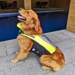 Giubbotto di salvataggio pieghevole per cani con airbag