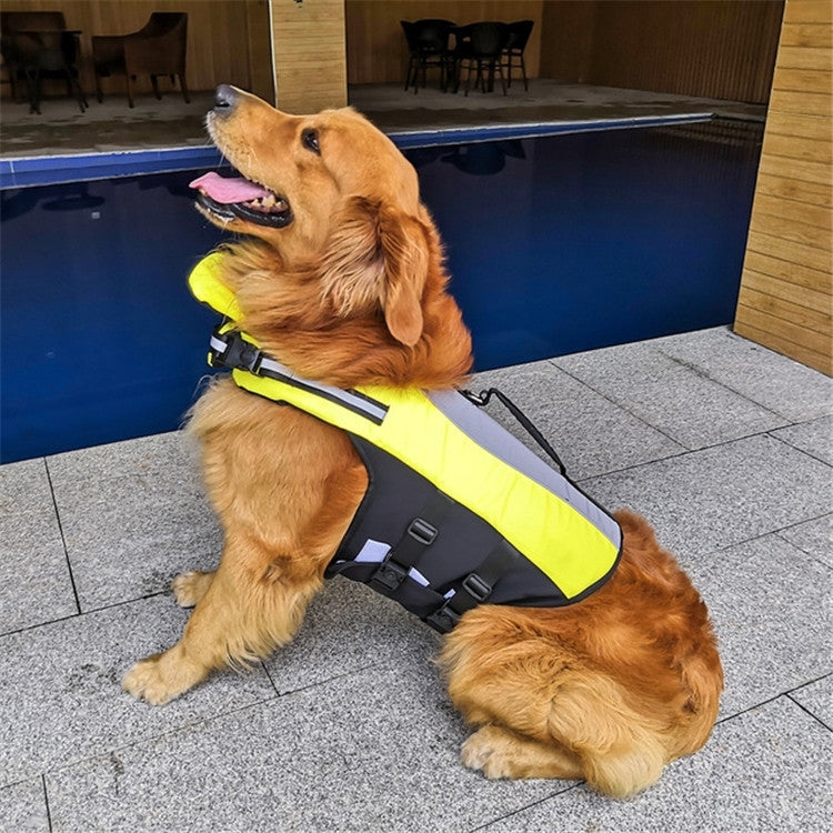 Giubbotto di salvataggio pieghevole per cani con airbag