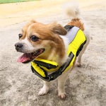 Giubbotto di salvataggio pieghevole per cani con airbag