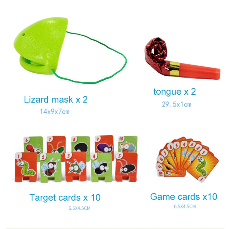 Tricky Props Lizard Tongue Snatch gioco da tavolo interattivo