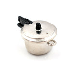 Pentola a pressione miniatura per casa delle bambole 1:12