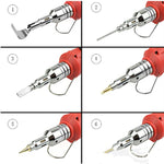 Set strumenti saldatore a gas multifunzionale 10 in 1